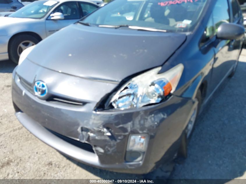 2011 Toyota Prius Three VIN: JTDKN3DU6B1411411 Lot: 40703575