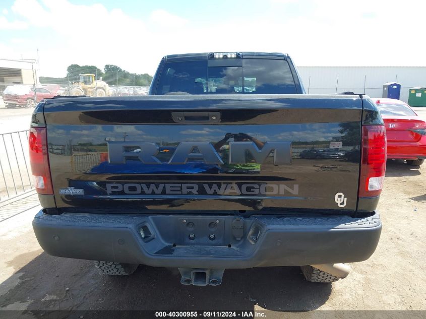 2018 Ram 2500 Power Wagon 4X4 6'4 Box VIN: 3C6TR5EJ7JG358007 Lot: 40300955