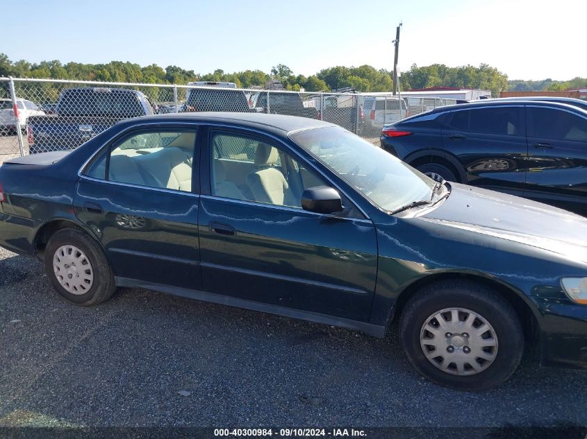 2001 Honda Accord Value VIN: 1HGCF86621A114262 Lot: 40300984