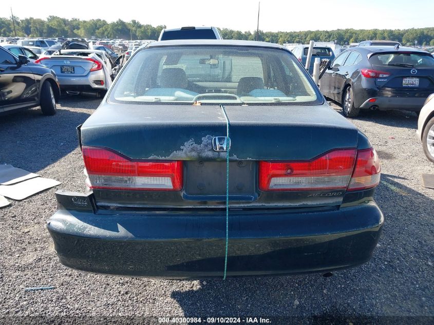 2001 Honda Accord Value VIN: 1HGCF86621A114262 Lot: 40300984