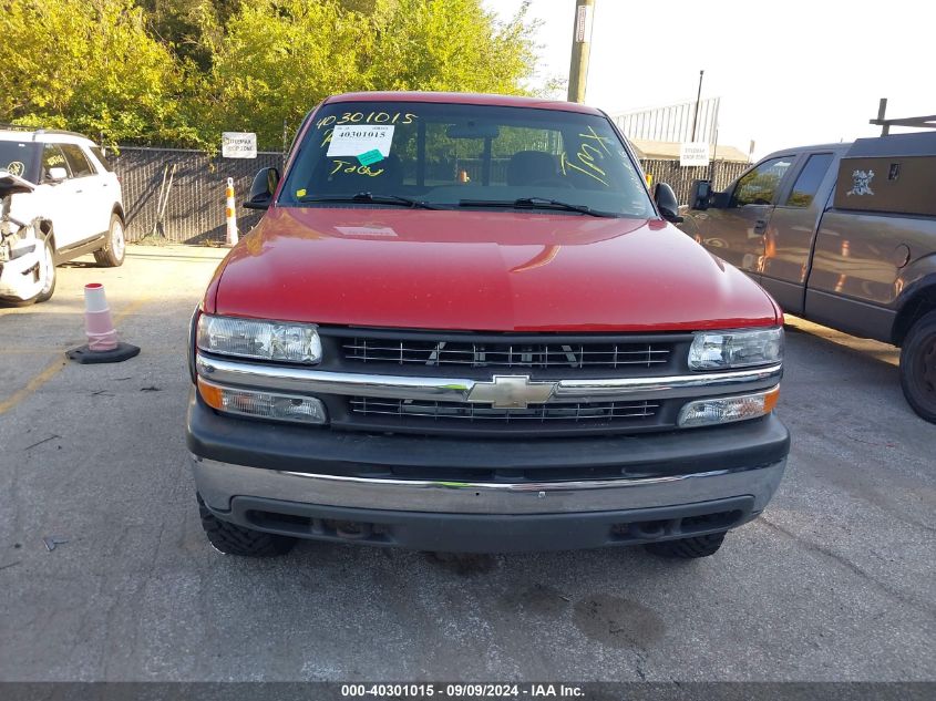 2000 Chevrolet Silverado 1500 Ls VIN: 1GCEK14T3YZ139234 Lot: 40301015