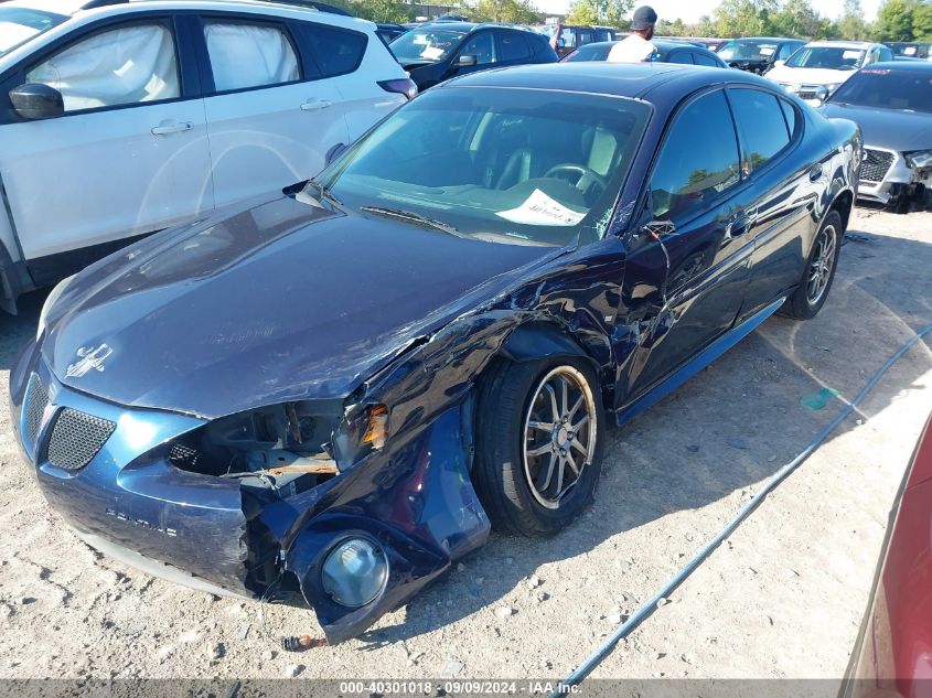 2008 Pontiac Grand Prix VIN: 2G2WP552281141329 Lot: 40301018