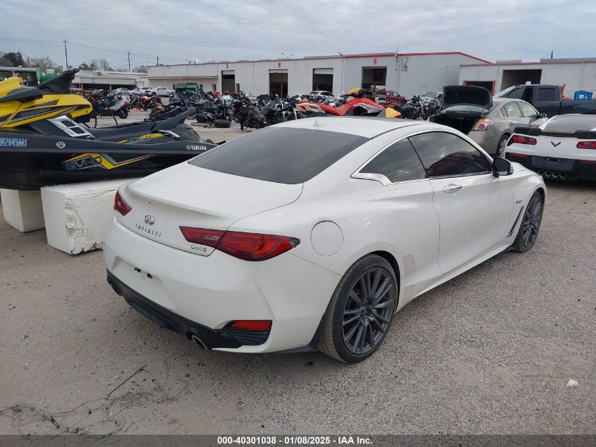 VIN JN1FV7EK3HM610075 2017 Infiniti Q60, 3.0T Red S... no.4