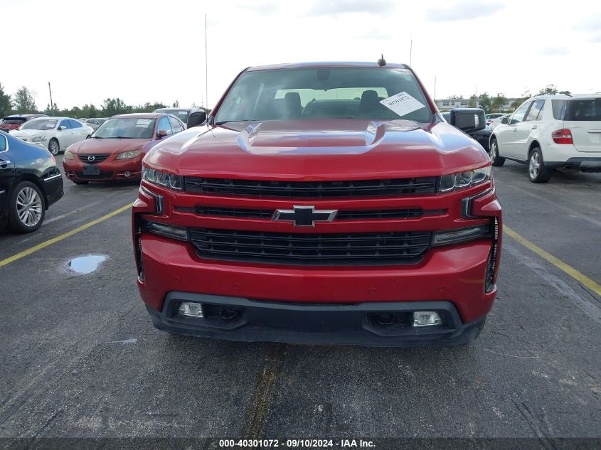 2021 Chevrolet Silverado 1500 4Wd Short Bed Rst VIN: 1GCUYEED7MZ187693 Lot: 40301072