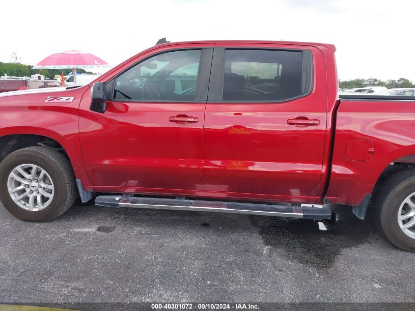 2021 Chevrolet Silverado 1500 4Wd Short Bed Rst VIN: 1GCUYEED7MZ187693 Lot: 40301072