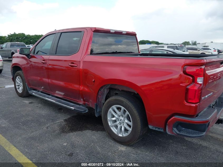 2021 Chevrolet Silverado 1500 4Wd Short Bed Rst VIN: 1GCUYEED7MZ187693 Lot: 40301072