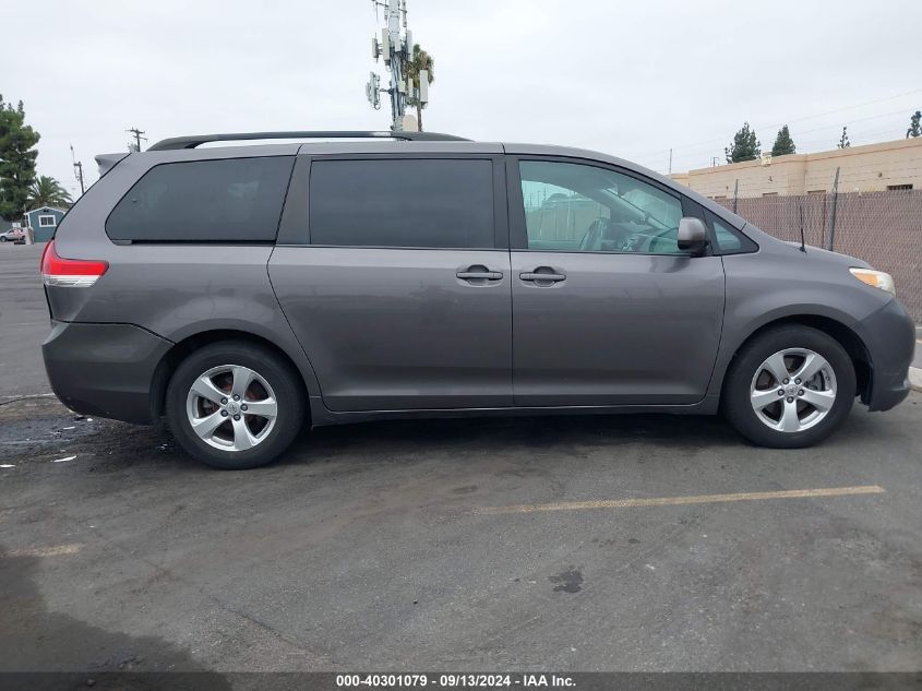 2013 Toyota Sienna Le V6 8 Passenger VIN: 5TDKK3DCXDS368780 Lot: 40301079