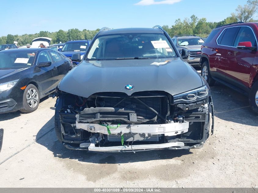 2021 BMW X7 xDrive40I VIN: 5UXCW2C03M9H38610 Lot: 40301089