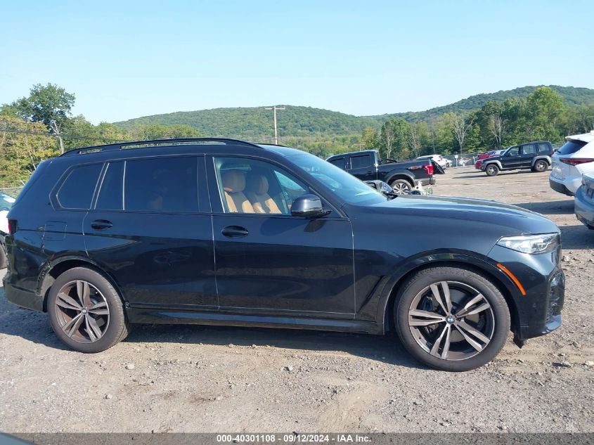 2021 BMW X7 xDrive40I VIN: 5UXCW2C06M9H54381 Lot: 40301108