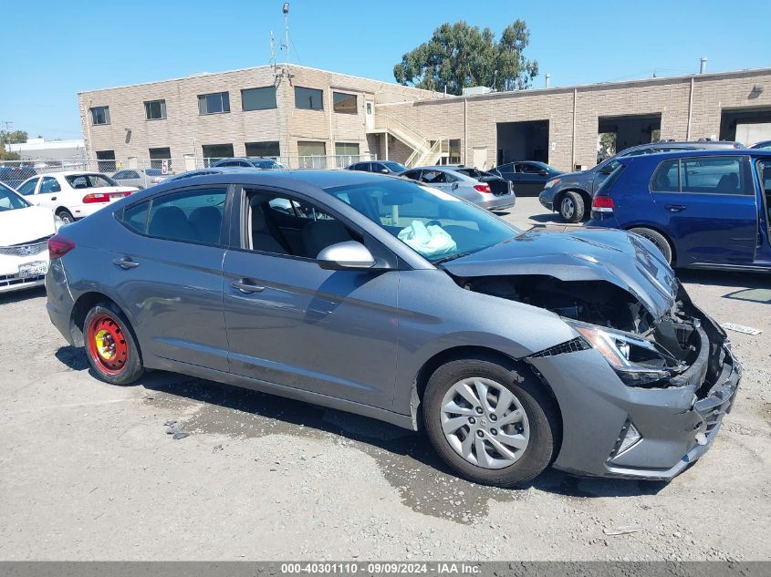 2019 Hyundai Elantra Se VIN: KMHD74LF3KU815014 Lot: 40301110