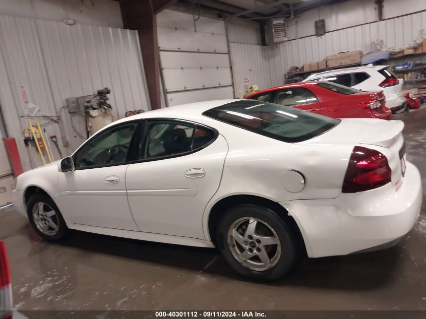 2G2WS522141113485 2004 Pontiac Grand Prix Gt2