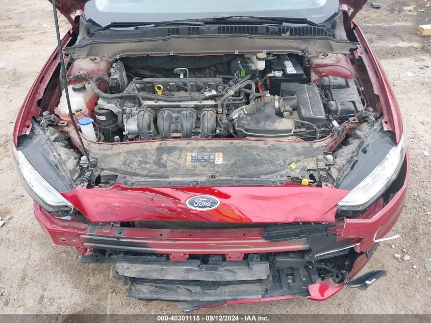 2019 FORD FUSION S - 3FA6P0G74KR160903