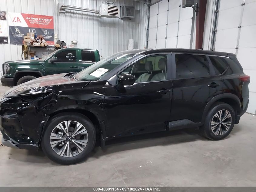 2023 Nissan Rogue Sv VIN: JN8BT3BB6PW350647 Lot: 40301134