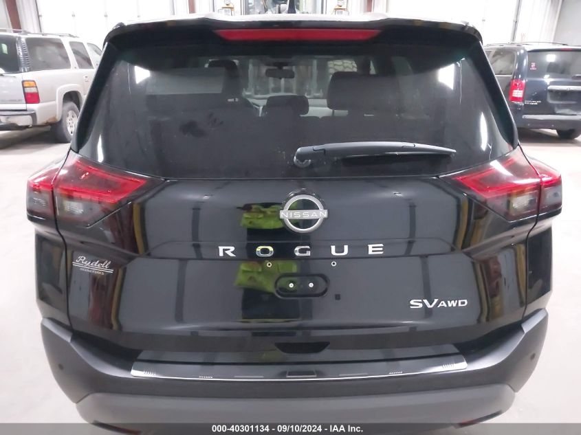 2023 Nissan Rogue Sv VIN: JN8BT3BB6PW350647 Lot: 40301134