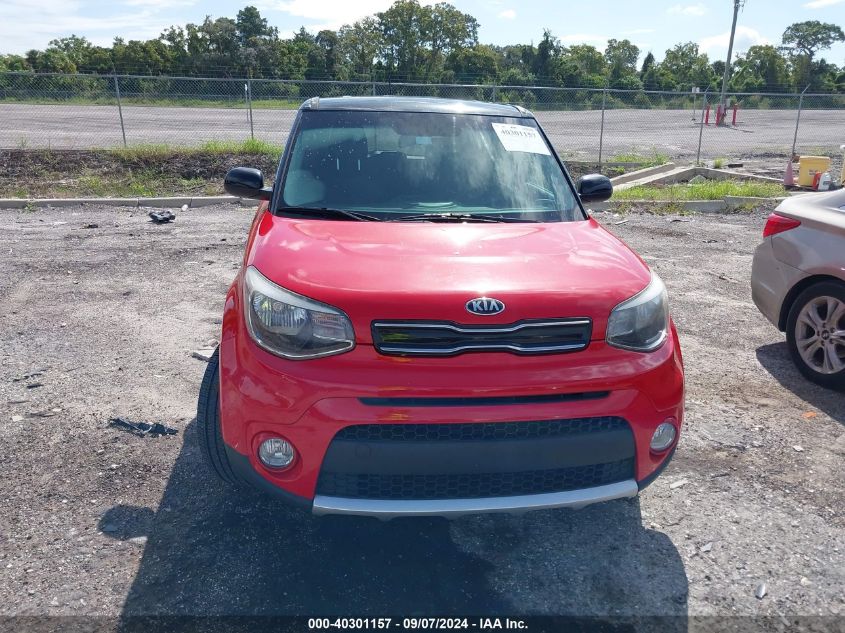 2018 Kia Soul + VIN: KNDJP3A5XJ7571743 Lot: 40301157