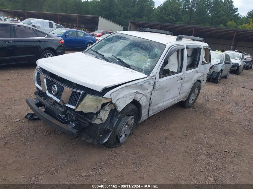 2009 Nissan Pathfinder S/Le/Se VIN: 5N1AR18U39C602907 Lot: 40301162