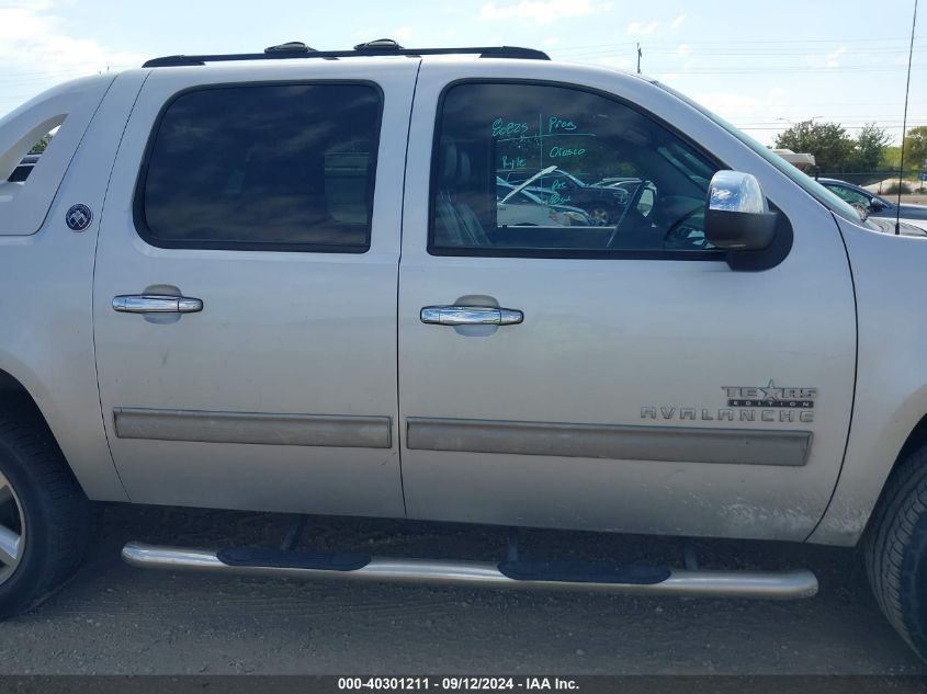 2013 Chevrolet Avalanche Lt VIN: 3GNMCFE0XDG379554 Lot: 40301211