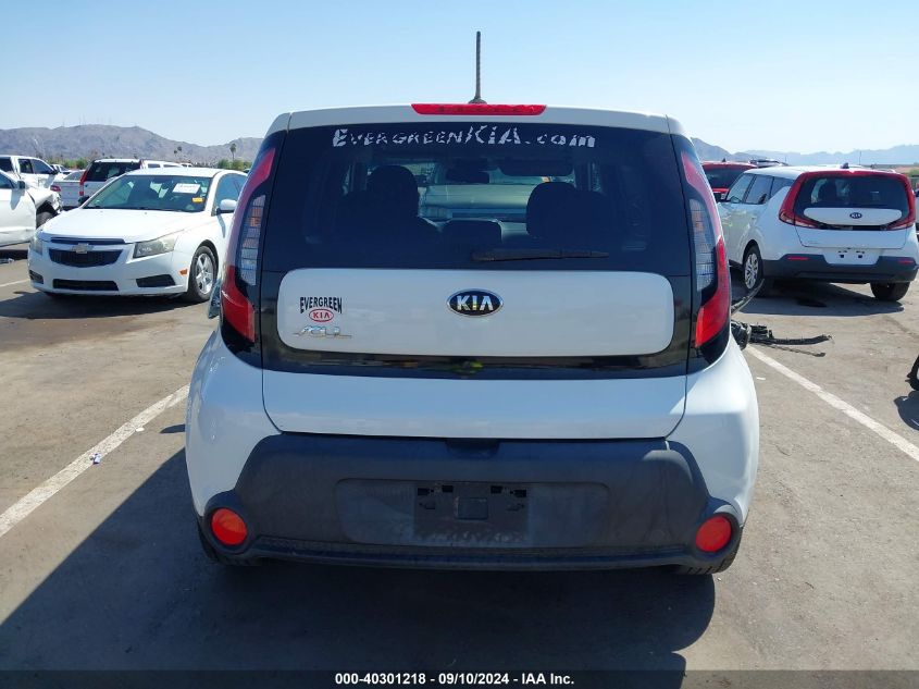 2016 Kia Soul VIN: KNDJN2A23G7371804 Lot: 40301218