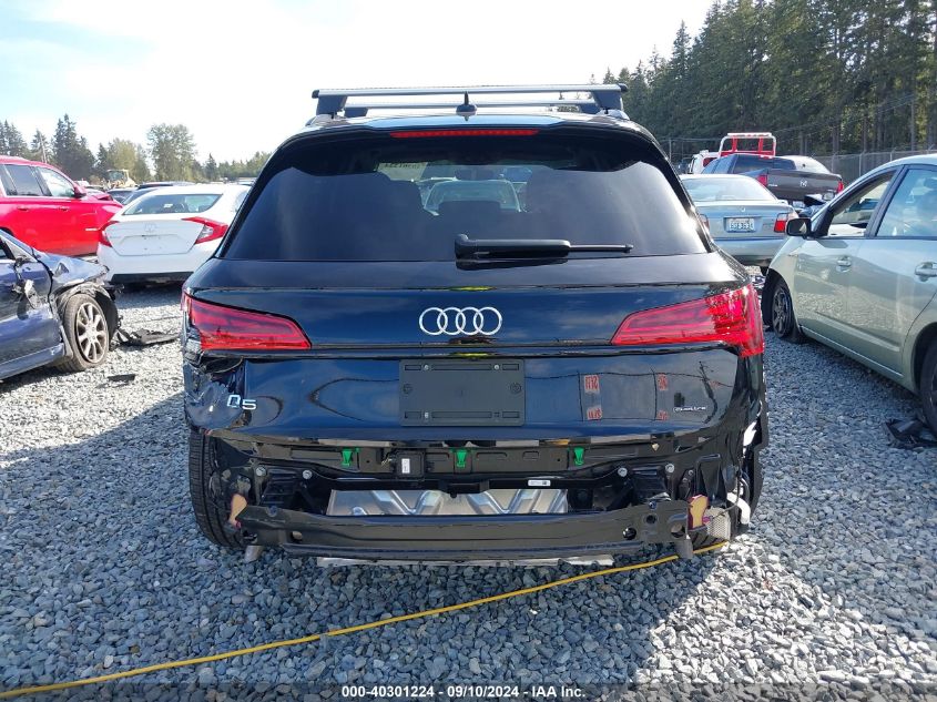 2023 Audi Q5 Prestige 45 Tfsi S Line Quattro S Tronic VIN: WA1FAAFYXP2002261 Lot: 40301224