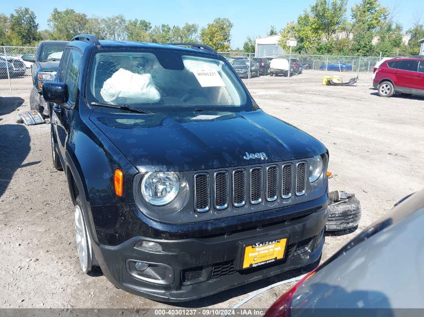 2018 Jeep Renegade Latitude VIN: ZACCJBBB9JPH52134 Lot: 40301237