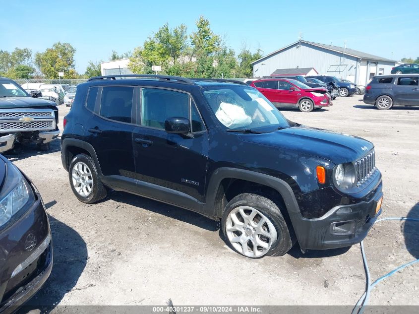 2018 Jeep Renegade Latitude VIN: ZACCJBBB9JPH52134 Lot: 40301237