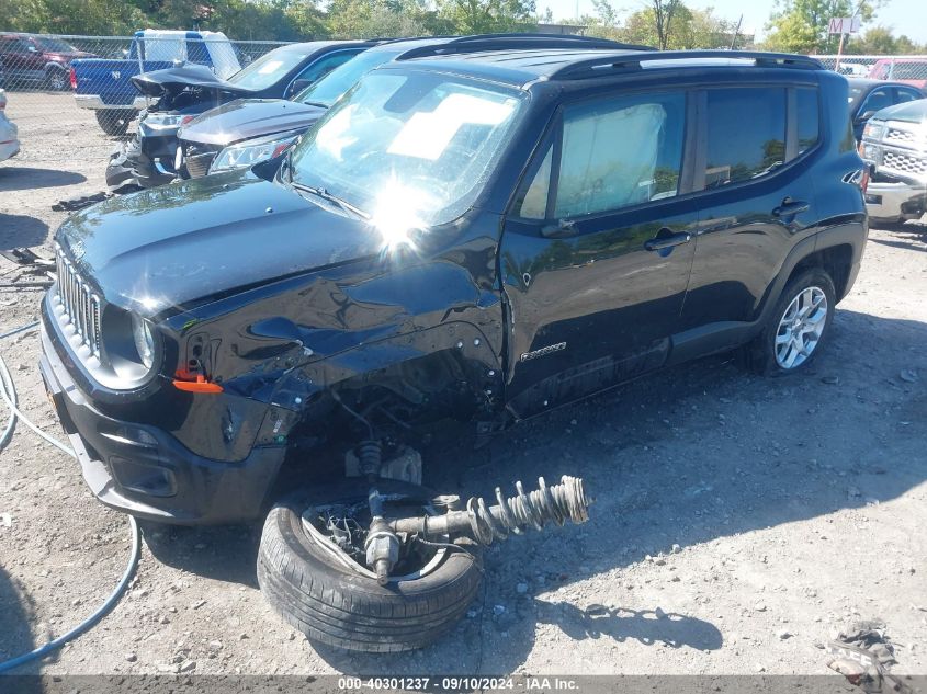 2018 Jeep Renegade Latitude VIN: ZACCJBBB9JPH52134 Lot: 40301237