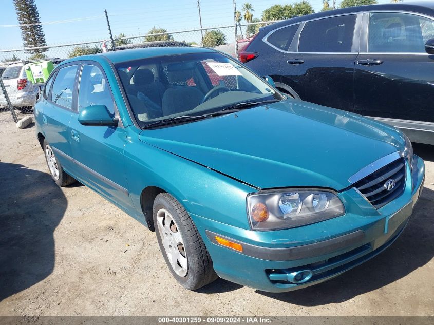 2006 Hyundai Elantra Gls/Gt VIN: KMHDN56D86U184238 Lot: 40301259