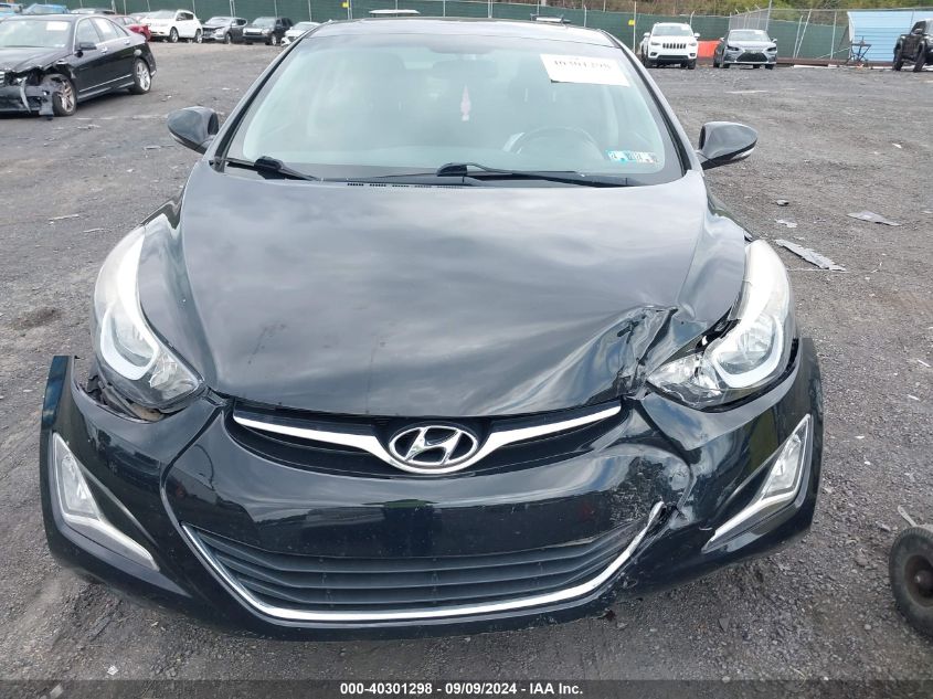 2016 Hyundai Elantra Value Edition VIN: 5NPDH4AE3GH797515 Lot: 40301298