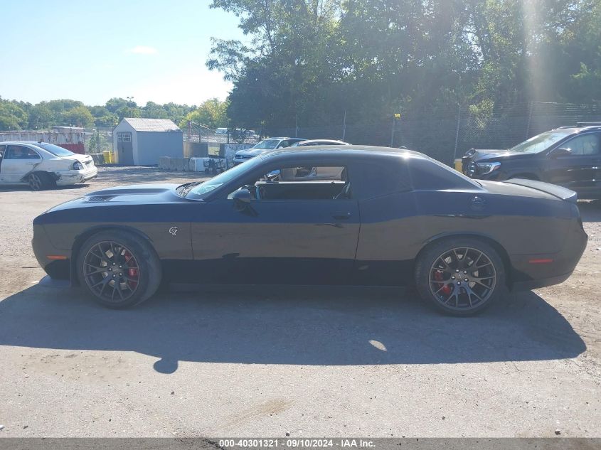 2015 Dodge Challenger Srt Hellcat VIN: 2C3CDZC90FH905556 Lot: 40301321