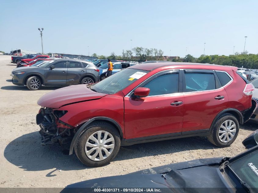 2016 Nissan Rogue S/Sl/Sv VIN: 5N1AT2MT6GC791859 Lot: 40301371