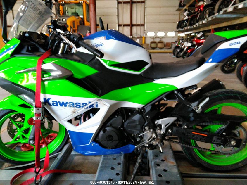 2024 Kawasaki Ex500 A/B VIN: ML5EXGJ12RDA23851 Lot: 40301376