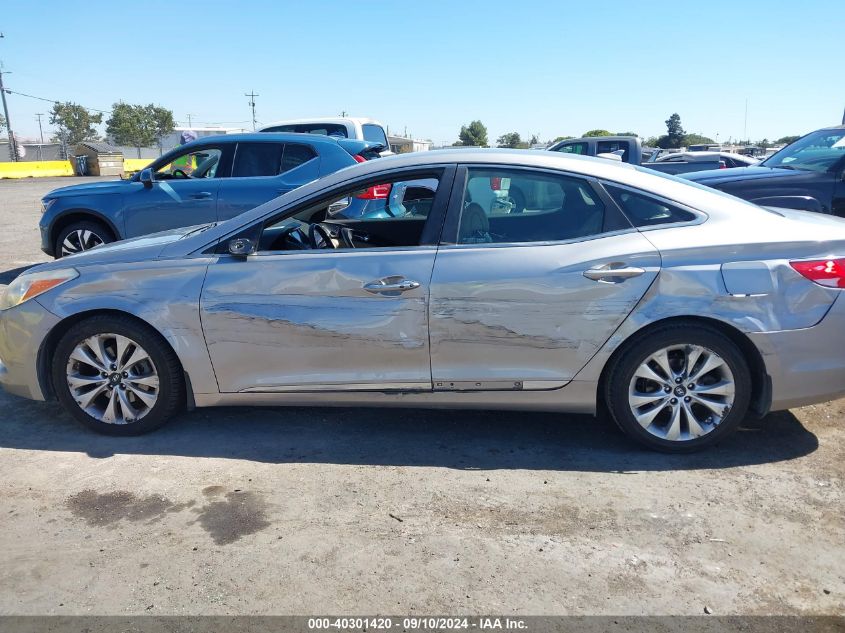 KMHFG4JG5CA167523 2012 Hyundai Azera