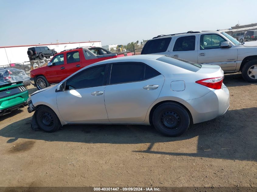 2014 Toyota Corolla L VIN: 5YFBURHE2EP111468 Lot: 40301447