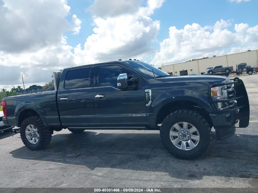 2021 Ford F-250 Platinum VIN: 1FT8W2BT3MEC34100 Lot: 40301466