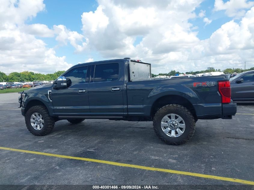 2021 Ford F-250 Platinum VIN: 1FT8W2BT3MEC34100 Lot: 40301466