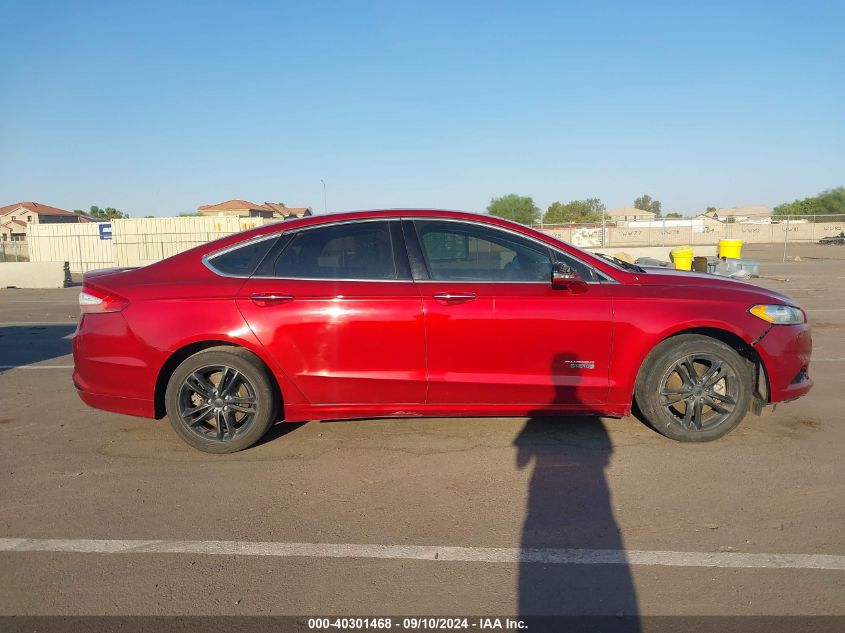 2016 Ford Fusion Energi Titanium Phev VIN: 3FA6P0SU6GR320963 Lot: 40301468