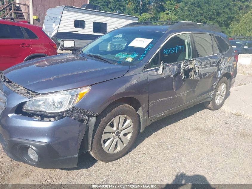 2017 Subaru Outback 2.5I Premium VIN: 4S4BSADC9H3335924 Lot: 40301477