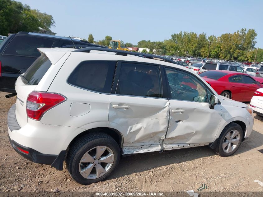 2015 Subaru Forester 2.5I Limited VIN: JF2SJAHC1FH502747 Lot: 40301502