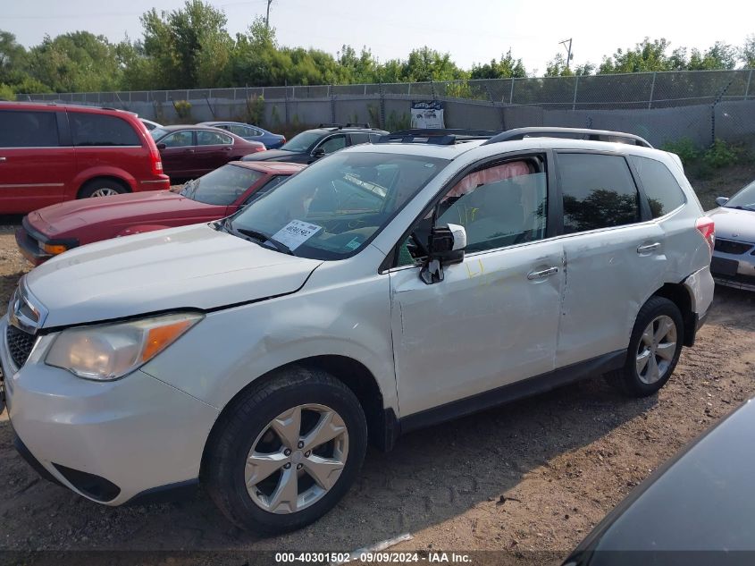 2015 Subaru Forester 2.5I Limited VIN: JF2SJAHC1FH502747 Lot: 40301502