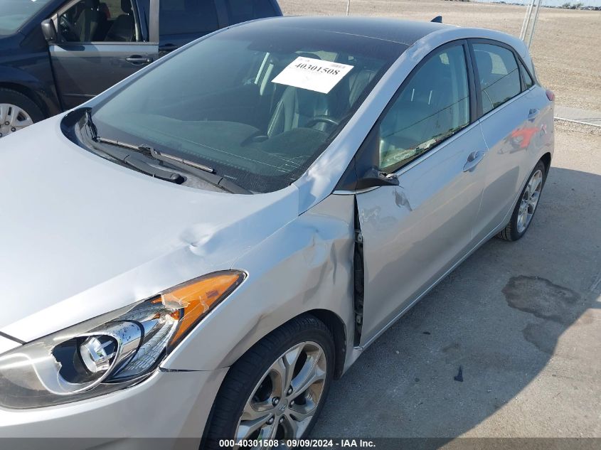 2013 Hyundai Elantra Gt Base W/Blue VIN: KMHD35LE7DU122717 Lot: 40301508