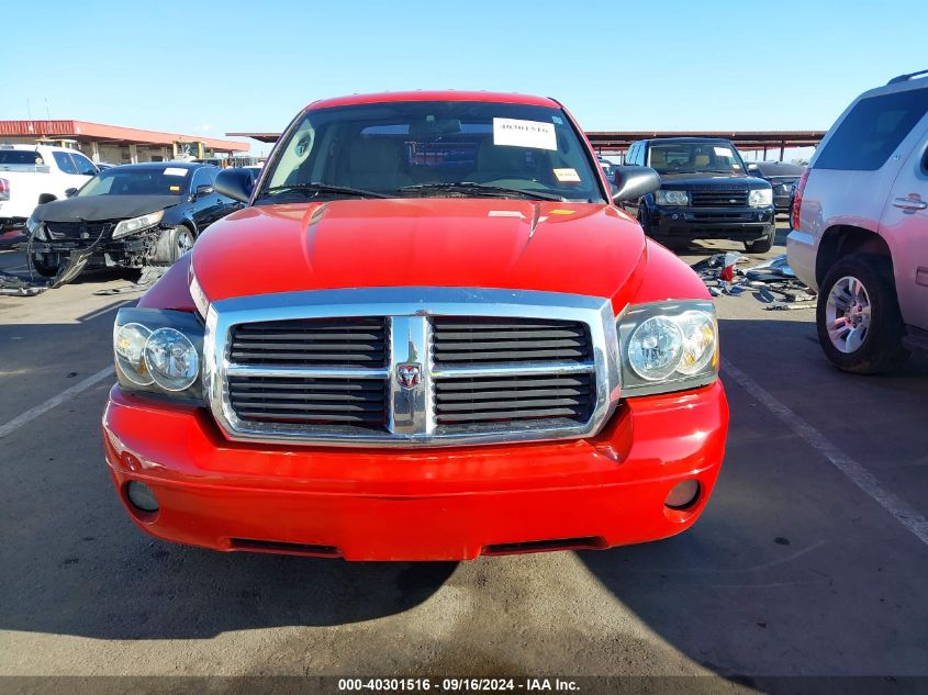 2006 Dodge Dakota Slt VIN: 1D7HE48N36S588782 Lot: 40301516