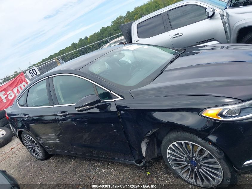 2017 Ford Fusion Se VIN: 3FA6P0H93HR166412 Lot: 40301517