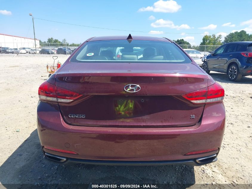 2015 Hyundai Genesis 3.8 VIN: KMHGN4JE3FU014103 Lot: 40301525