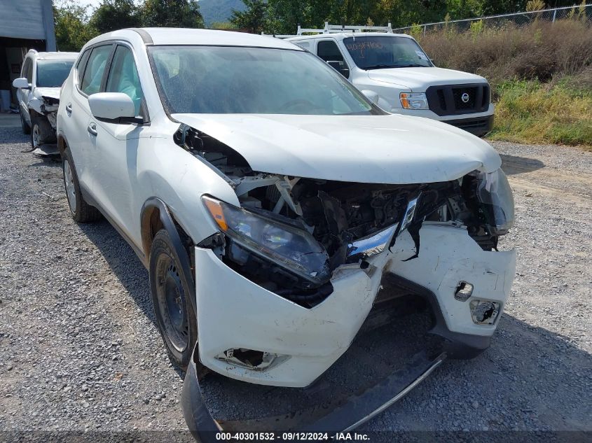 2016 Nissan Rogue S/Sl/Sv VIN: 5N1AT2MV2GC762232 Lot: 40301532