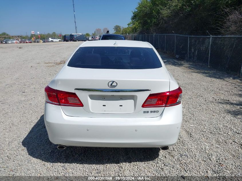 2012 Lexus Es 350 VIN: JTHBK1EG3C2494019 Lot: 40301566