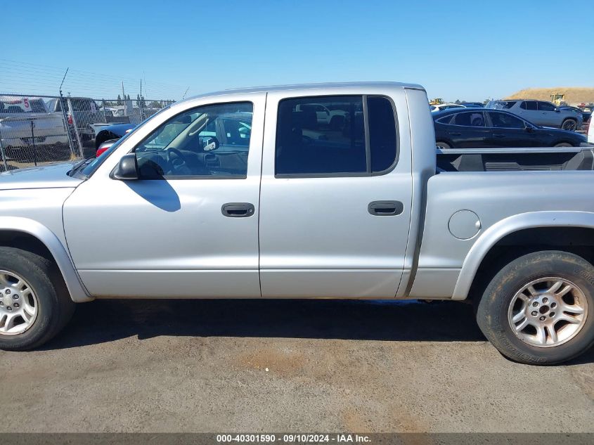 2003 Dodge Dakota Slt VIN: 1D7HL48X53S284209 Lot: 40301590