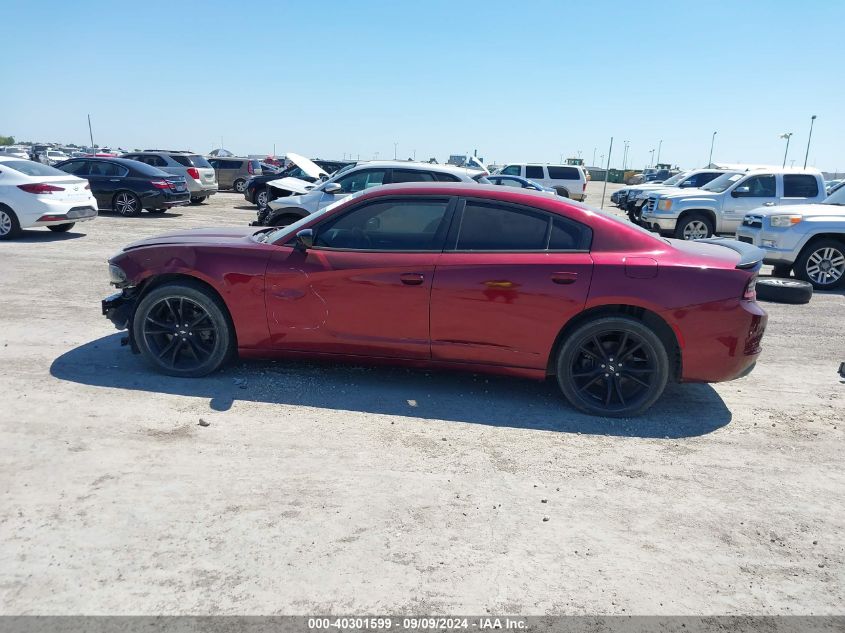 2018 Dodge Charger Sxt Rwd VIN: 2C3CDXBG6JH185113 Lot: 40301599