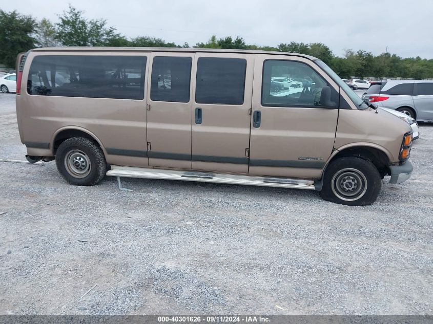 2001 GMC Savana G3500 VIN: 1GJHG39G6111F4828 Lot: 40301626