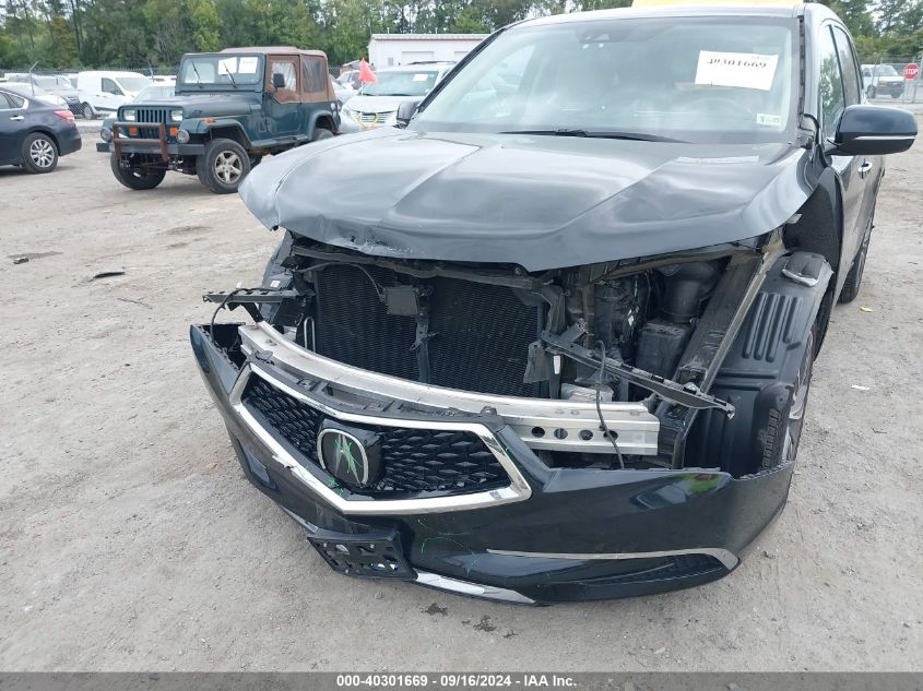 2020 Acura Mdx Technology Package VIN: 5J8YD4H58LL044847 Lot: 40301669