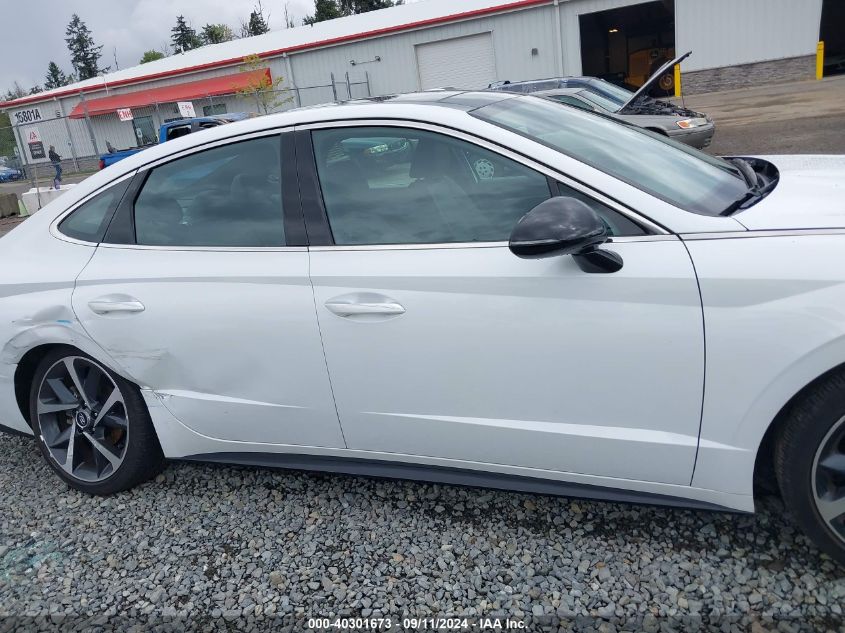 2021 Hyundai Sonata Sel Plus VIN: 5NPEJ4J22MH069582 Lot: 40301673